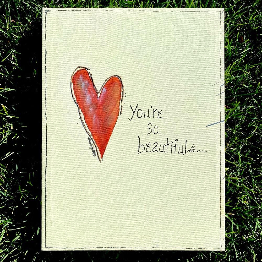 Rhonda Kullberg Hand Painted Canvas Artwork